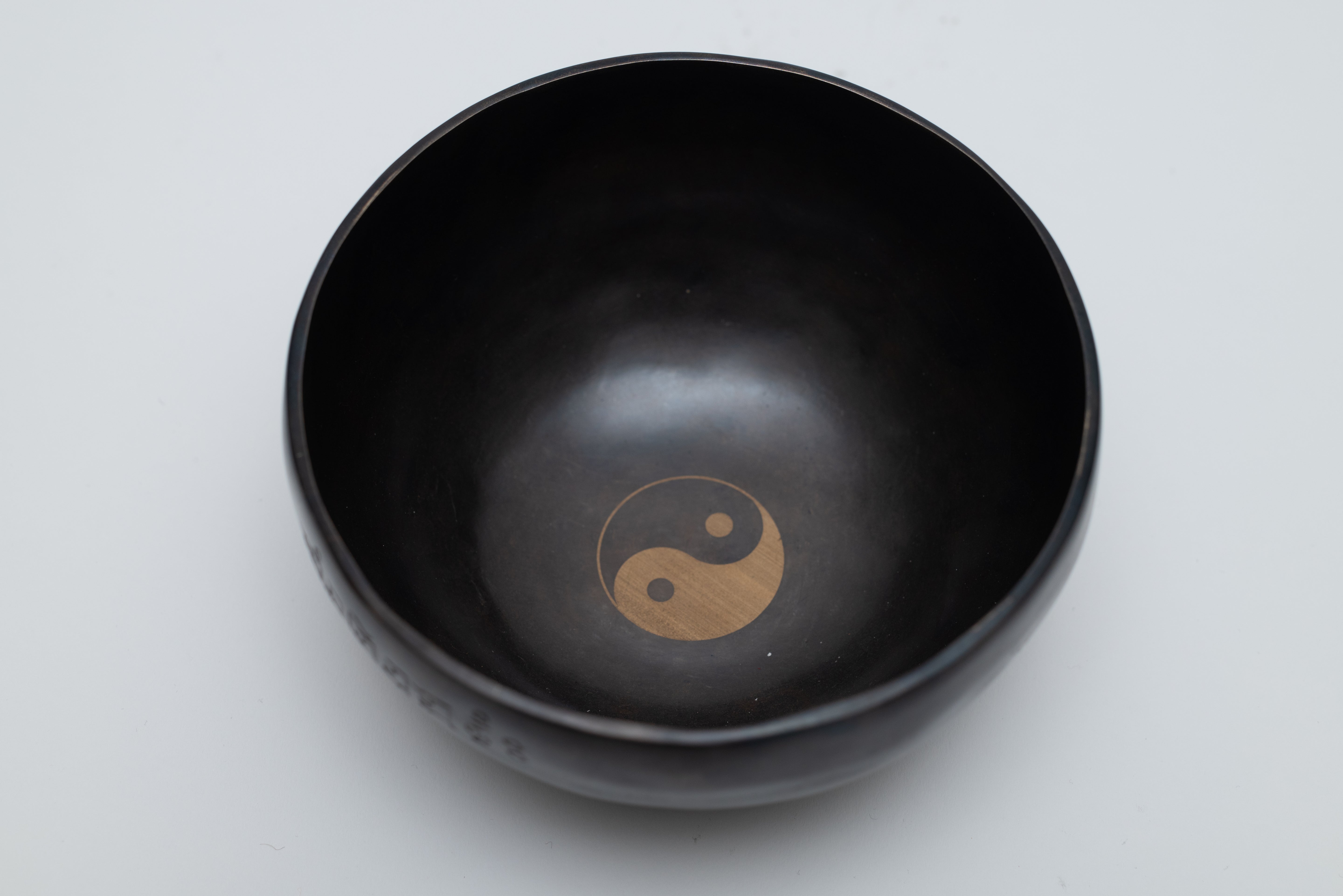 Singing Bowl - Ying Yang Black image 8