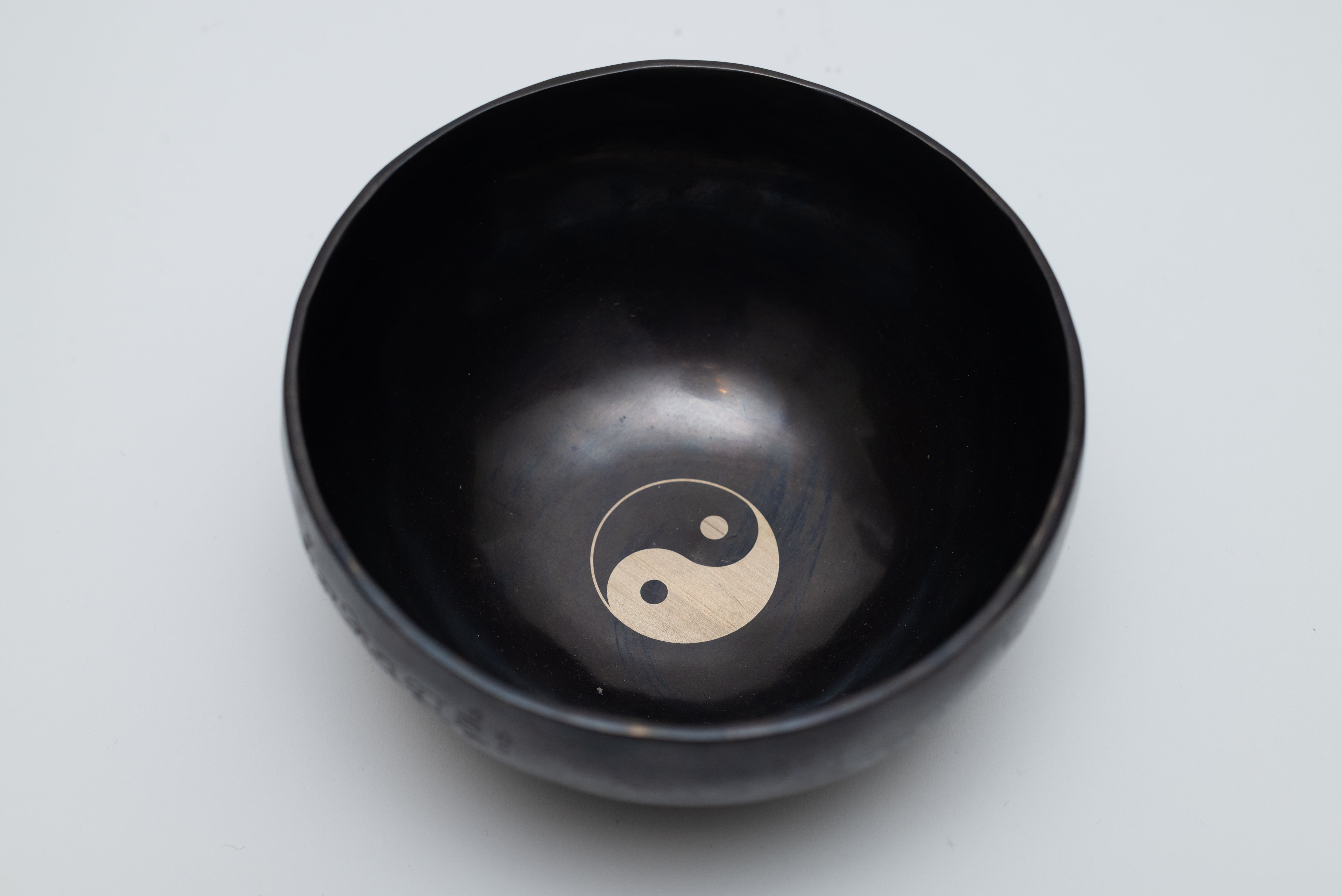 Singing Bowl - Ying Yang Black image 5