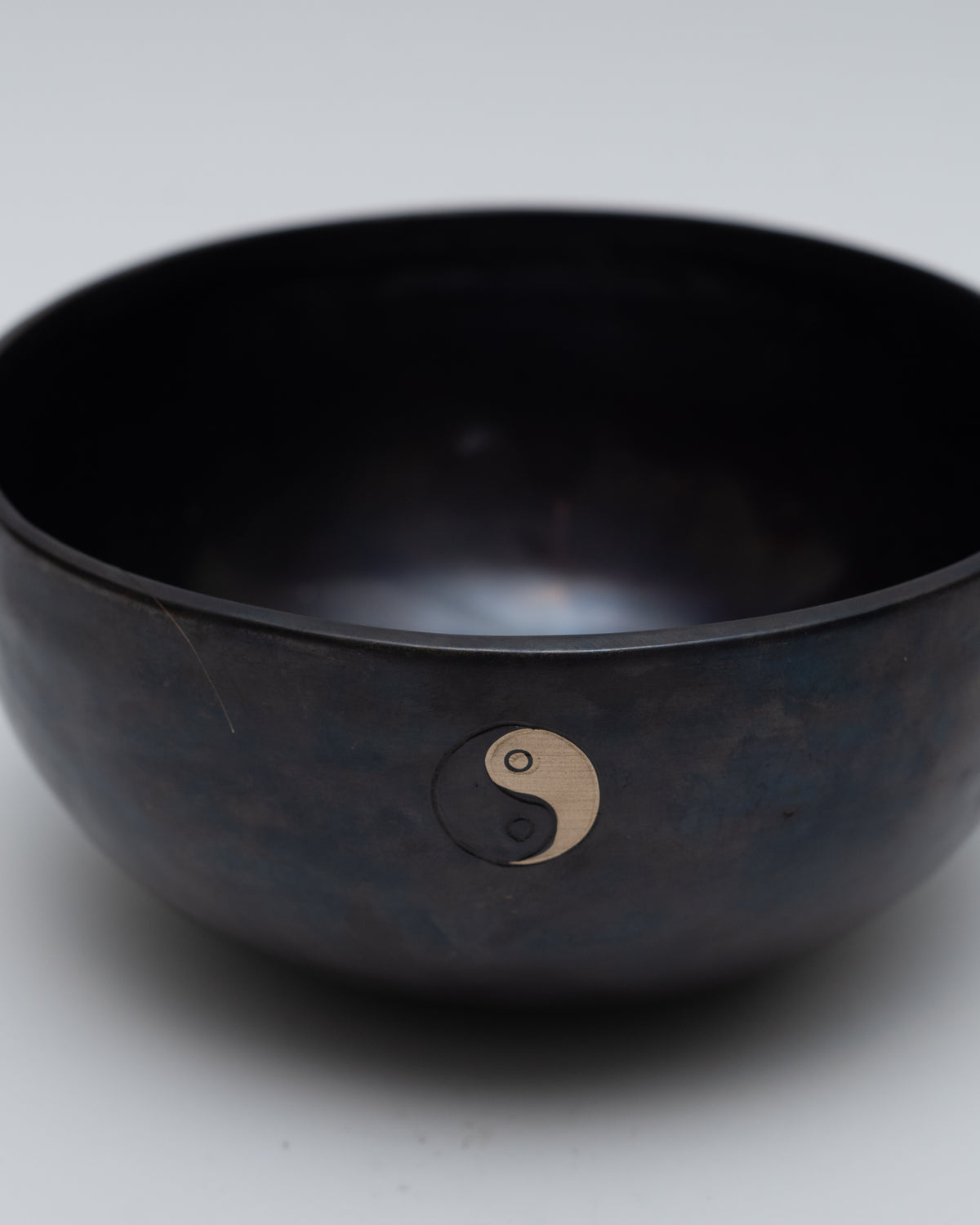 Singing Bowl - Ying Yang Black image 0