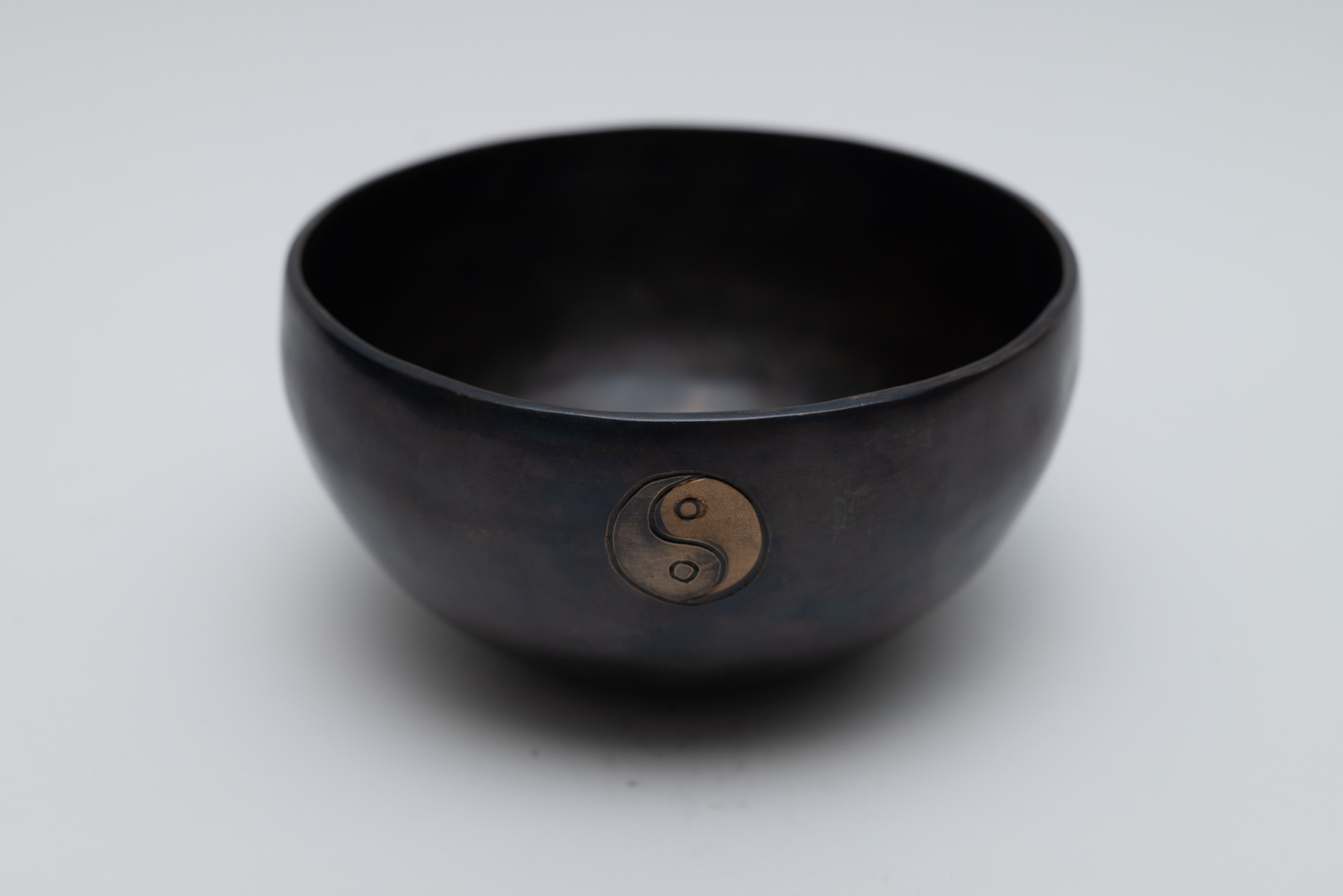 Singing Bowl - Ying Yang Black image 6