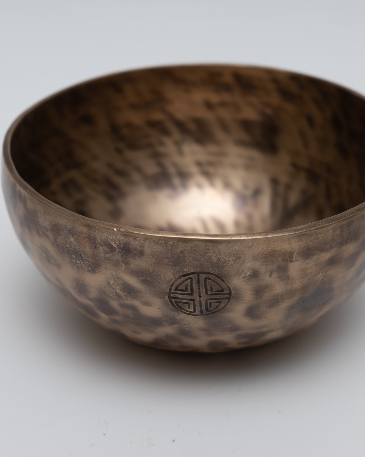 Singing Bowl - Full moon Hammered image 0