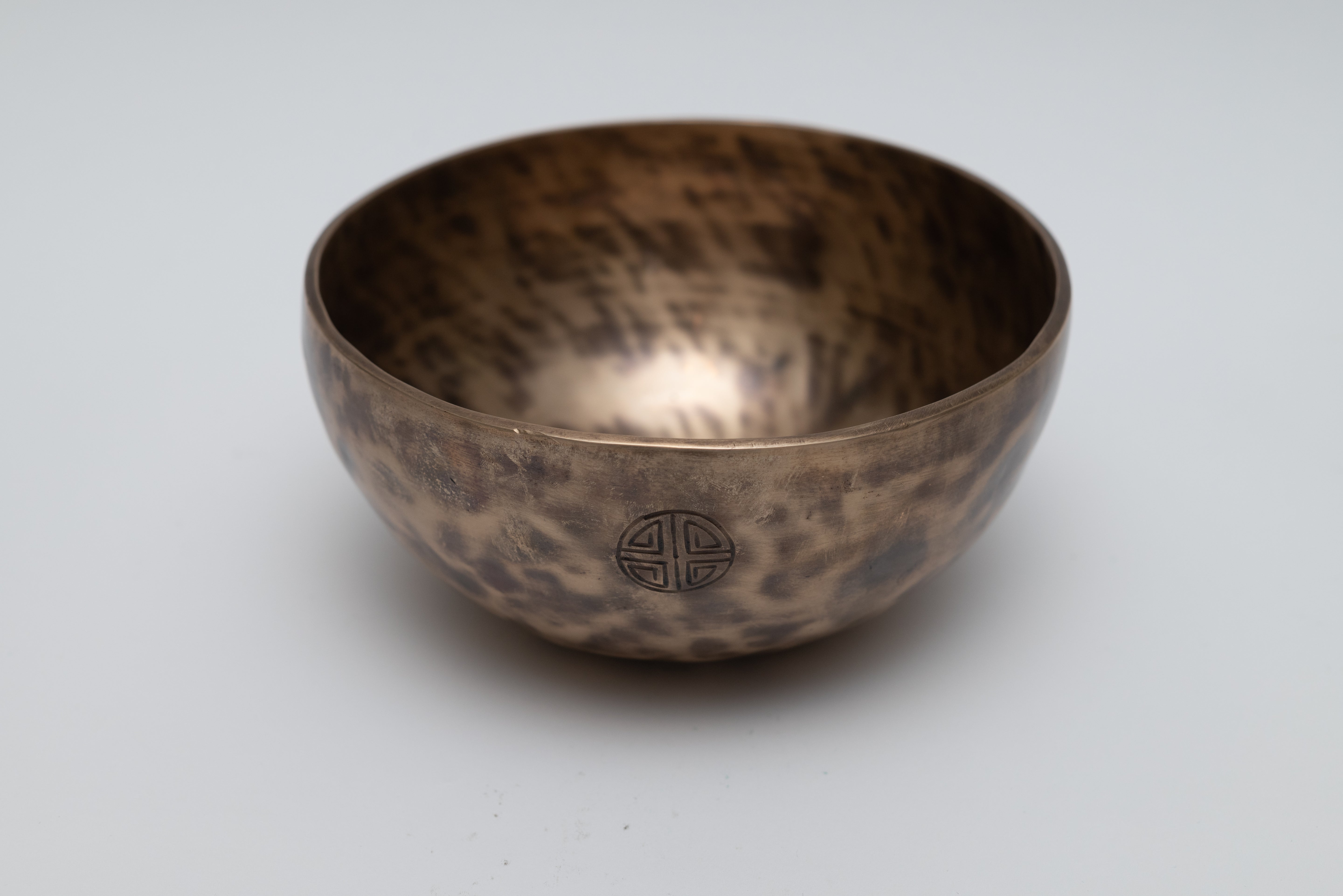 Singing Bowl - Full moon Hammered image 0