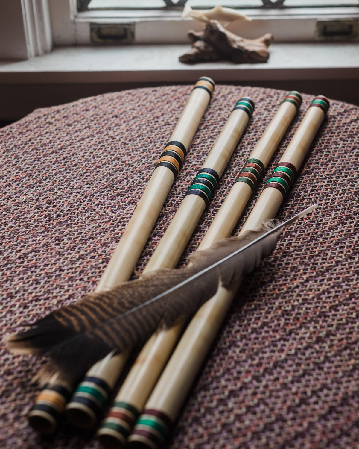Svaram harmonic flute handmade bamboo overtone wind instruments handcrafted overtone wind instrument from Auroville India