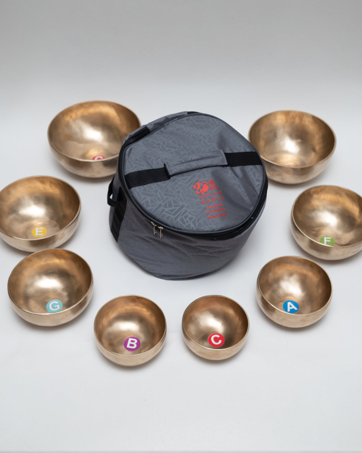 Singing Bowls- Chakra Set (Set of 8) image 0