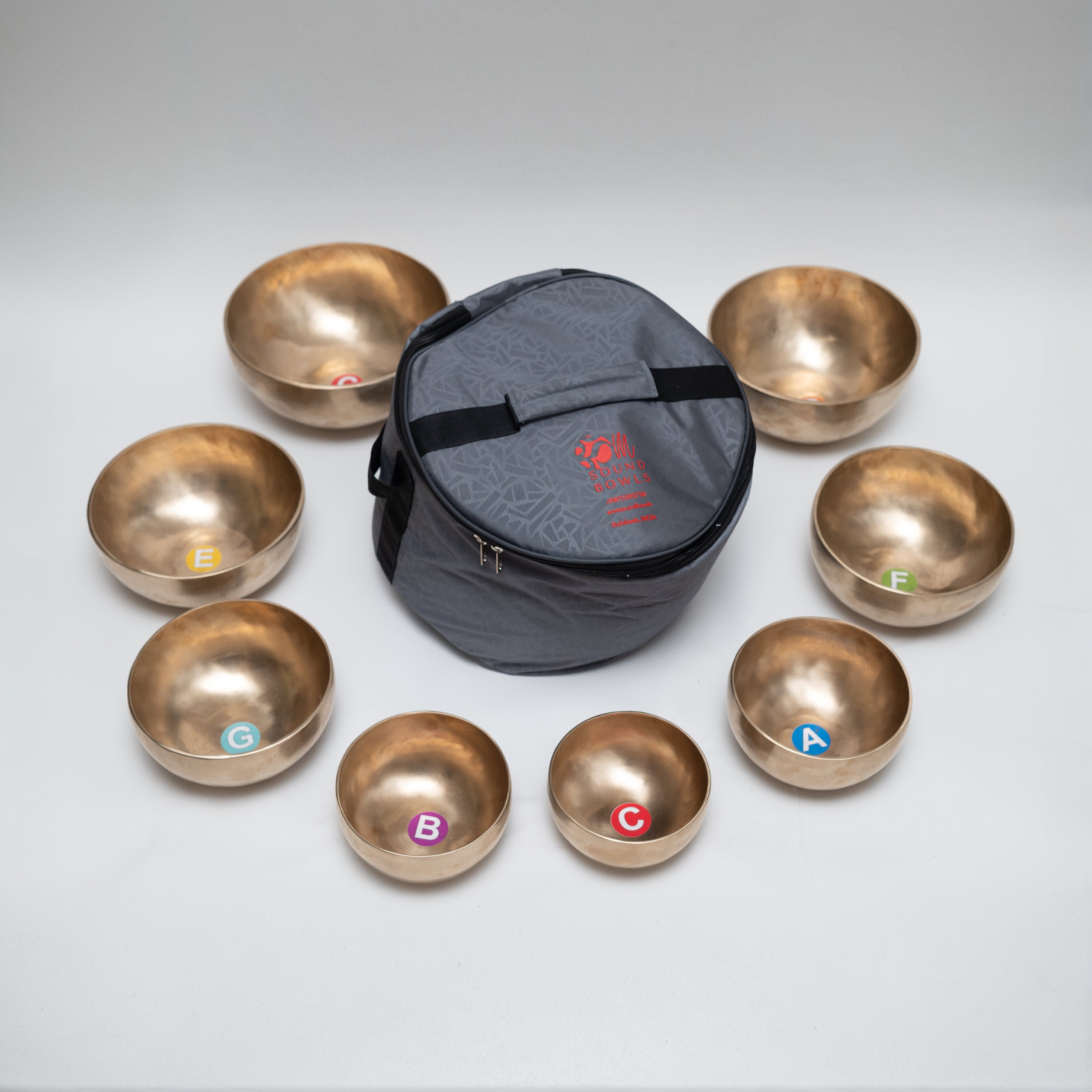 Singing Bowls- Chakra Set (Set of 8) image 0