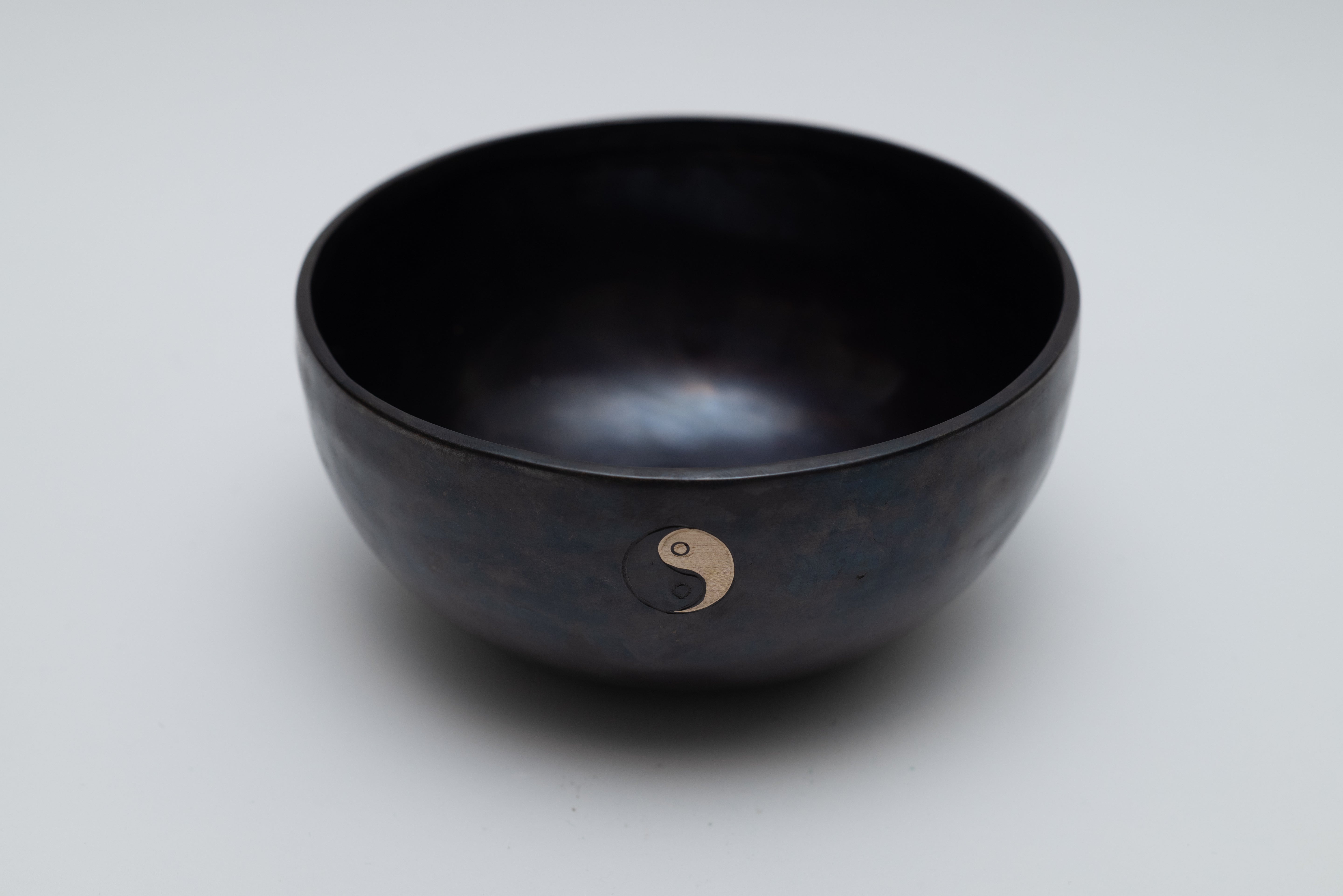 Singing Bowl - Ying Yang Black image 3