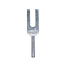 Tuning fork with 'BioSonics' branding on a white background