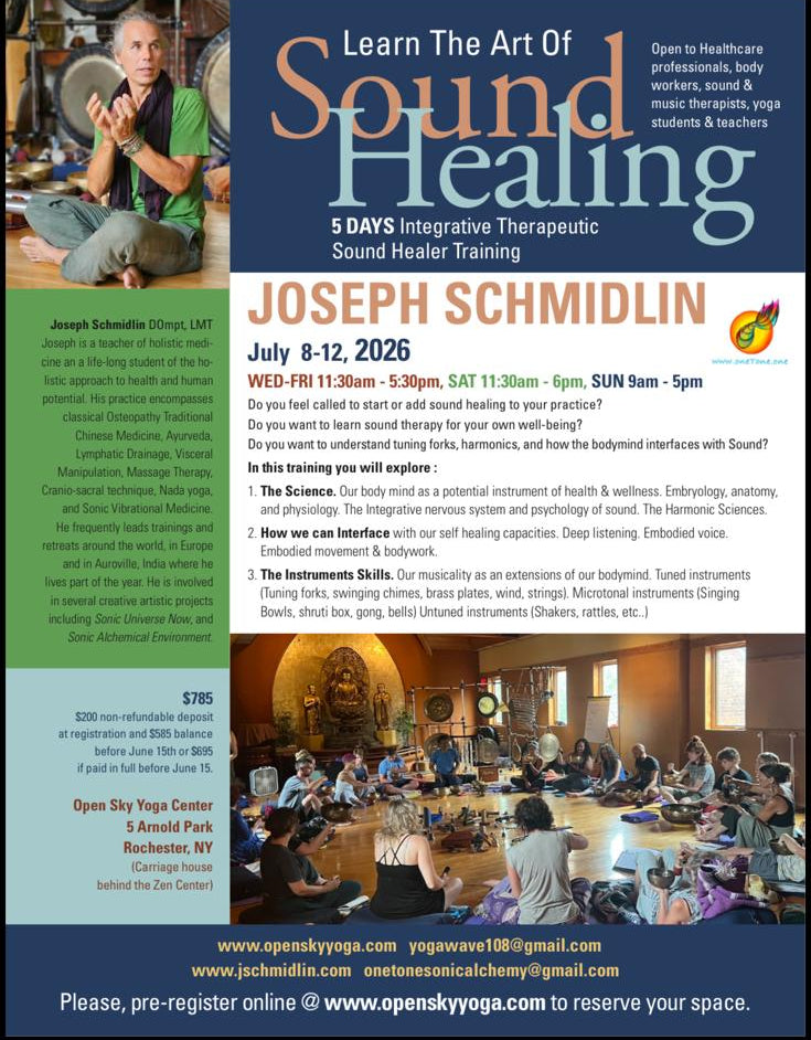 Learn The Art Of Sound Healing